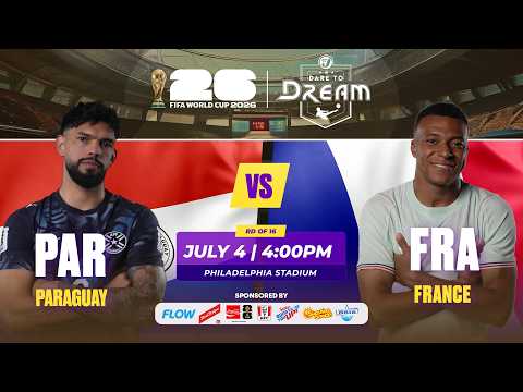 FIRST 10 MINUTES: PARAGUAY vs. FRANCE | FIFA WORLD CUP 2026 | WATCH ON TVJ | STREAM ON 1SPOTMEDIA