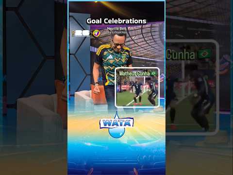 Neville, Craig, Hubert and Marcovich Brown recreated these classic goal celebrations. #WORLDCUP2026