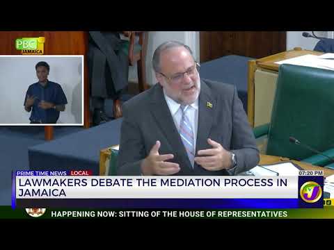 Lawmakers Debate the Mediation Process in Jamaica | TVJ News