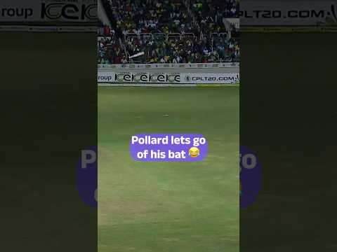Pollard REVENGE after bat throw! 😱