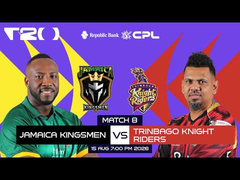 LIVE | Jamaica Kingsmen vs Trinbago Knight Riders | CPL 2026
