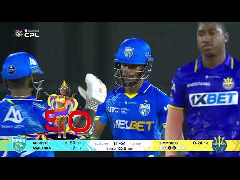 A SIX to Bring Up Fifty for Ackeem Auguste! | CPL 2026