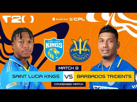 Condensed Match | Saint Lucia Kings vs Barbados Tridents | CPL 2026
