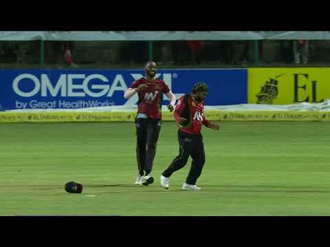 What a catch by Hasaranga! Shadab is gone off Holder’s bowling.