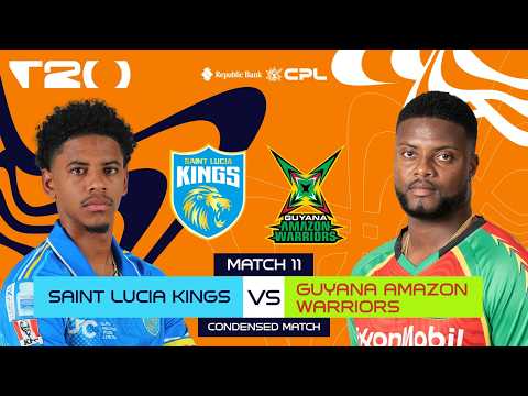 Condensed Match | Saint Lucia Kings vs Guyana Amazon Warriors | CPL 2026