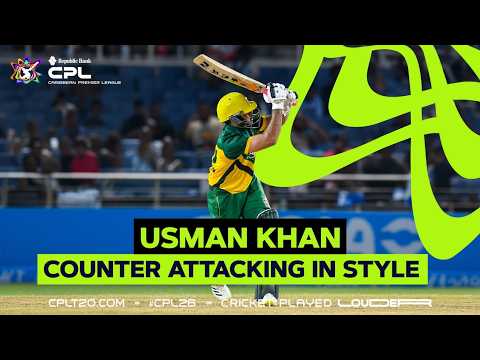 Usman Khan’s Explosive Cameo | CPL 2026