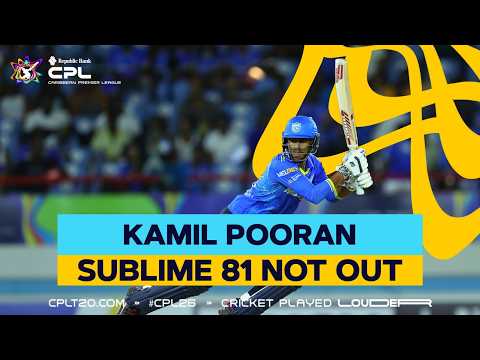 Kamil Pooran’s Match-Winning Knock | CPL 2026