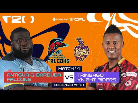 Condensed Match | Antigua & Barbuda Falcons vs Trinbago Knight Riders | CPL 2026