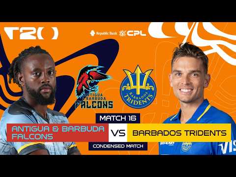 Condensed Match | Antigua & Barbuda Falcons vs Barbados Tridents | CPL 2026