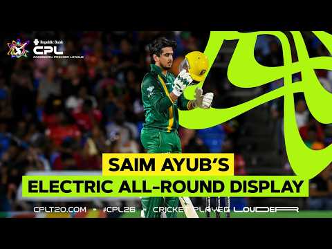 Saim Ayub’s INCREDIBLE Match-Winning Performance | CPL 2026