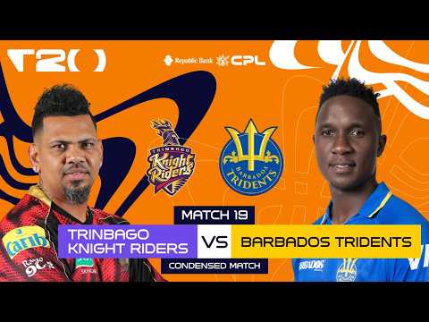 Condensed Match | Trinbago Knight Riders vs Barbados Tridents | CPL 2026