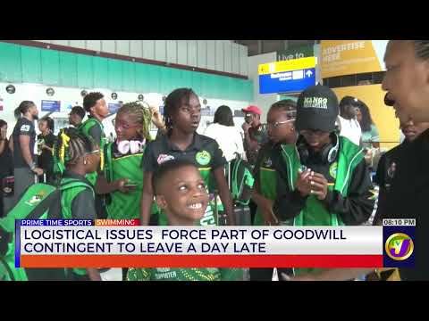 Logistical Issues Force Goodwill Contingent To Leave A Day Late | TVJ Sports