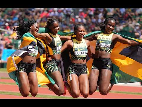 2 GOLD, 3 SILVER, 3 BRONZE — JAMAICA DELIVERS IN EUGENE