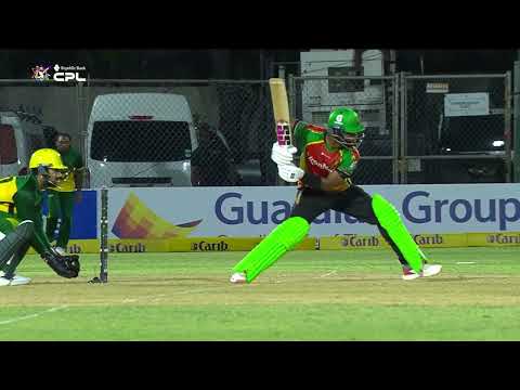 Hope seals the match in style with a six to secure the victory.