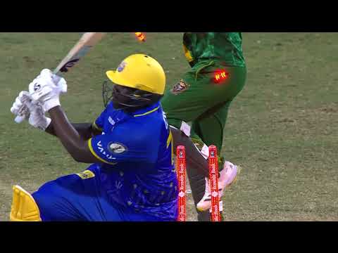 Clean bowled! Hassan Khan delivers! | CPL 2026