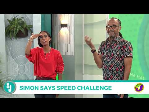Something To Smile About: Simon Says Speed Challenge | TVJ Smile Jamaica