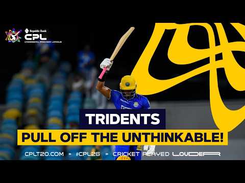 Tridents Chase Down 38 From the Last THREE Overs! | CPL 2026