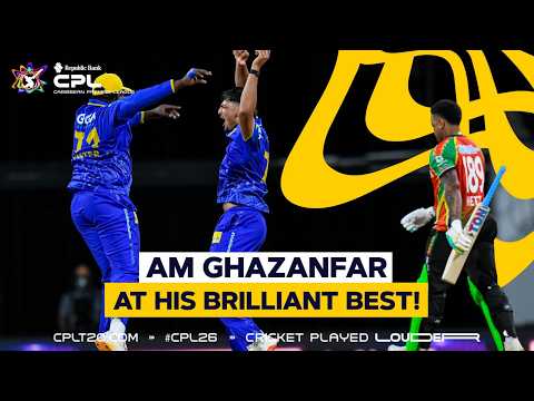 Every Ball Of AM Ghazanfar’s GLORIOUS Spell Of 3 For 17! | CPL 2026