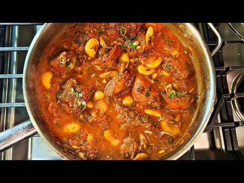 Stewed Chicken With Butter Beans