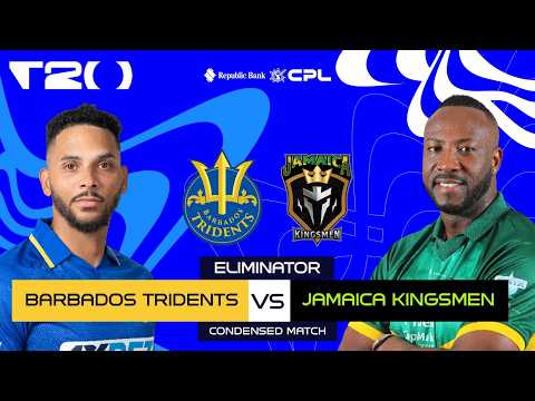 Condensed Match | ELIMINATOR | Barbados Tridents vs Jamaica Kingsmen | CPL 2026