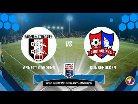 FULL MATCH: Arnett Gardens FC vs Dunbeholden FC | Jamaica Premier League | Monday Night Football