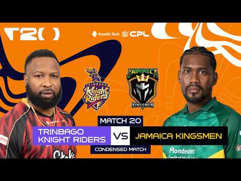 Condensed Match | Trinbago Knight Riders vs Jamaica Kingsmen | CPL 2026