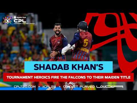 He Can Do It All, Shadab Khan Player Of The Tournament | CPL 2026