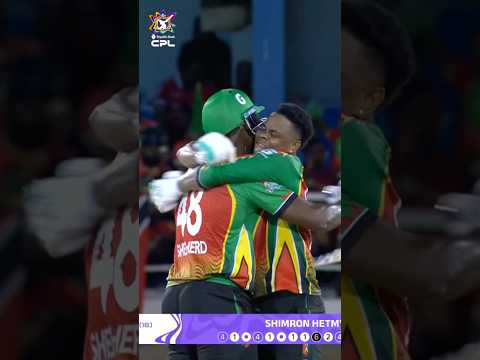 Shimron Hetmyer records the joint-fastest CPL century and enters our team of the tournament 🤩