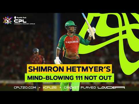 Shimron Hetmyer’s Outrageously Good Century! | CPL 2026