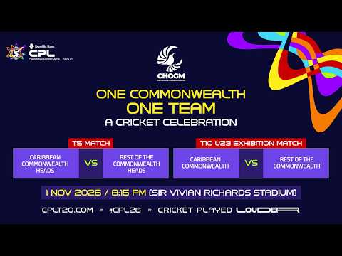 LIVE | Caribbean Commonwealth Heads vs. Rest of the Commonwealth Heads