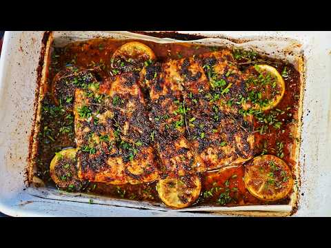 Incredible Honey Jerk Salmon (easy oven method)