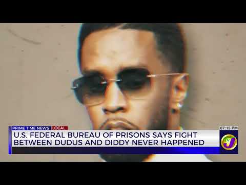 U.S. Federal Bureau Of Prisons Says Fight Between Dudus And Diddy Never Happened | TVJ News